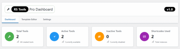 RS Tools Pro - Professional Plugin Tool Management System
