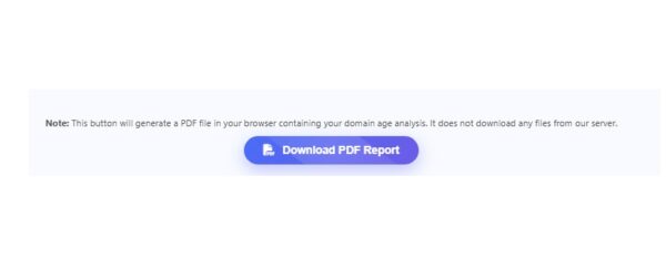 Domain Age Checker