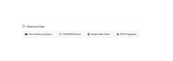 Domain Age Checker