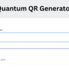 Quantum QR Generator