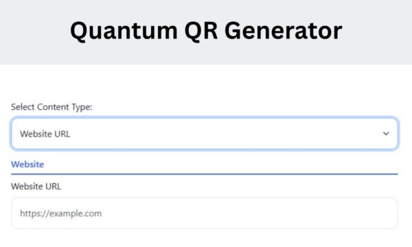 Quantum QR Generator