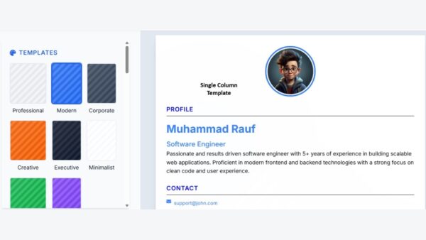 Smart Resume Elite – Professional Resume Builder