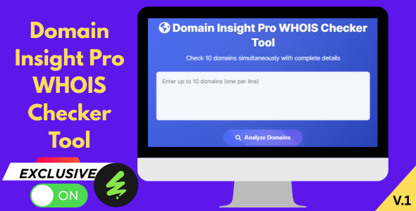 Domain Age Checker