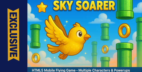 Sky Soarer Game - HTML5