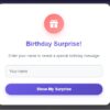 Real TIme age calculator