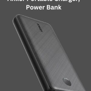 Anker Portable Charger, Power Bank, 20,000mAh Battery Pack