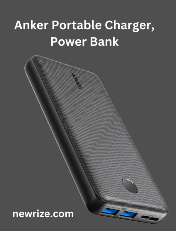 Anker Portable Charger, Power Bank, 20,000mAh Battery Pack