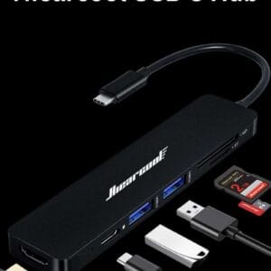 Hiearcool USB C Hub, USB C Multi-Port Adapter