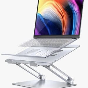 Lamicall Adjustable Laptop Stand - Silver