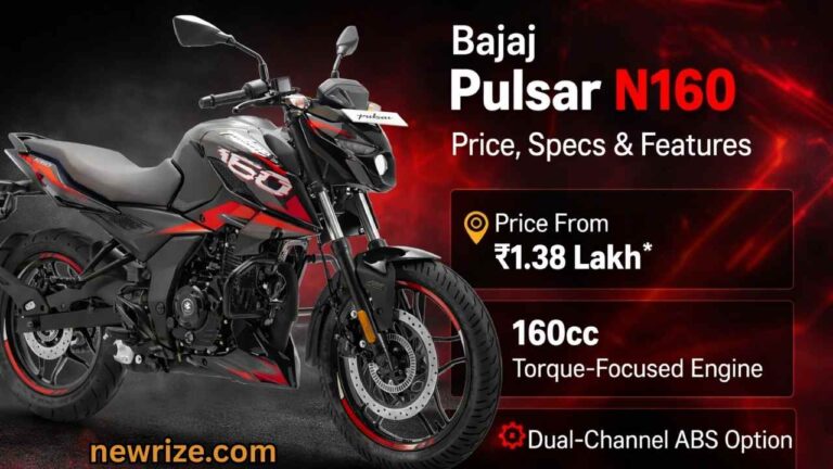 Bajaj Pulsar N160 Price - Specs