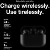 AirPods Pro Wireless Earbuds – Bluetooth 5.0, Deep Bass, Pop-Up Feature  with Charging Case