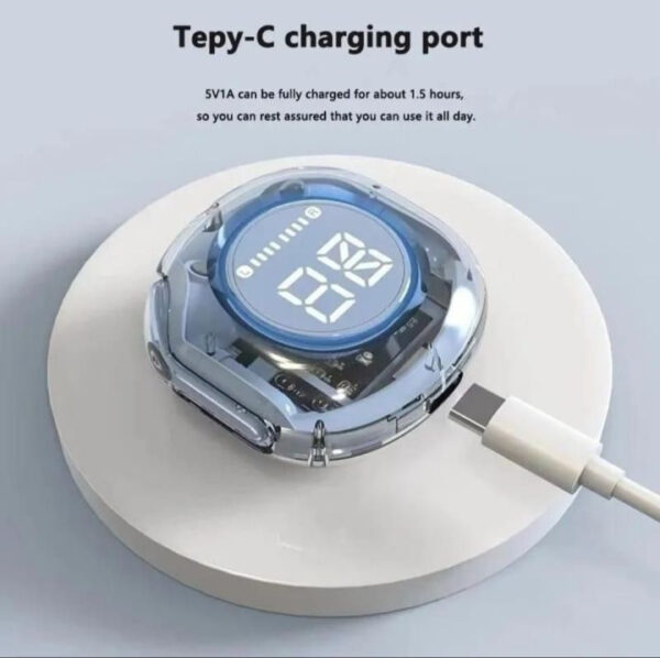 Air39 Transparent TWS Earbuds Bluetooth 5.3