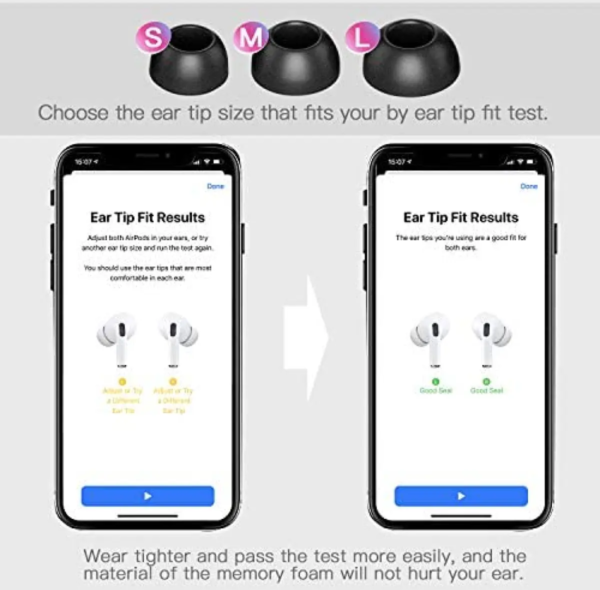 AirPods Pro Wireless Earbuds – Bluetooth 5.0, Deep Bass, Pop-Up Feature  with Charging Case