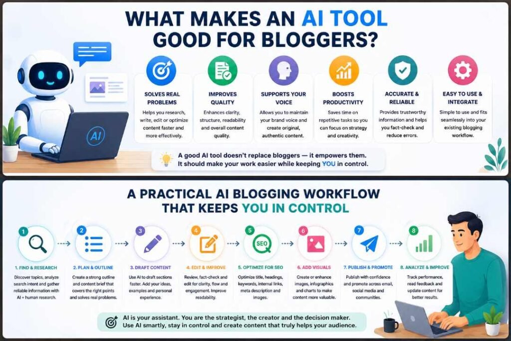 A Practical AI Blogging Workflow That Keeps You in Control