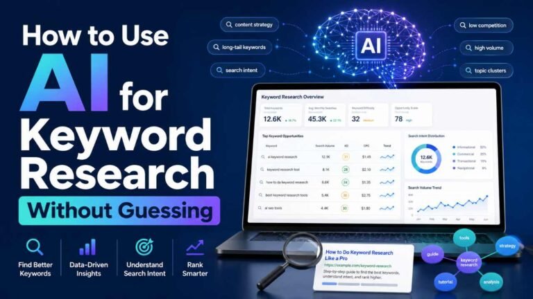 How to Use AI for Keyword Research Without Guessing